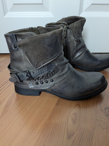 Biker boots nieten damen - boots,
