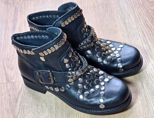 Damen kunstleder stiefeletten - damen,