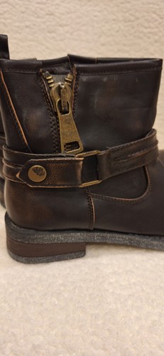 Damen stiefeletten biker style - stiefeletten,