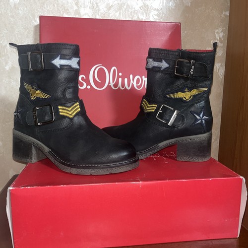 Oliver stiefeletten 38 - stiefeletten,