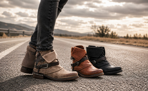 Damen stiefeletten biker - stiefeletten, boots