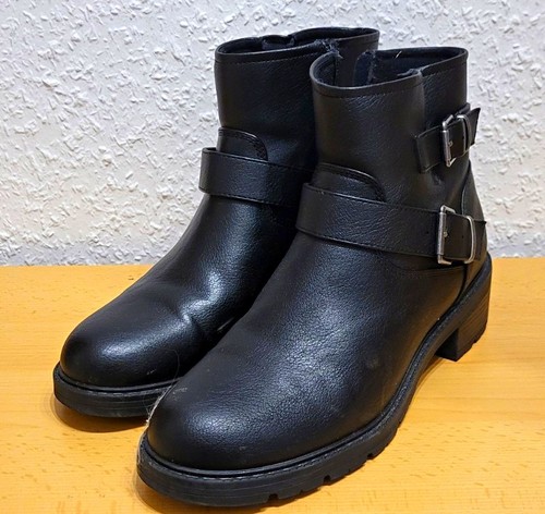 Damen biker stiefeletten - damen, biker-stiefeletten