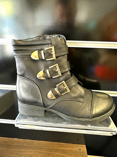 Damen biker stiefeletten - damen, biker-stiefeletten