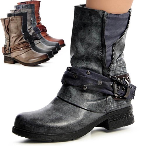 Damen stiefeletten biker - damen,