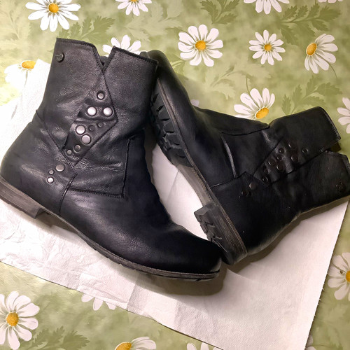 Think stiefeletten leder - think!,