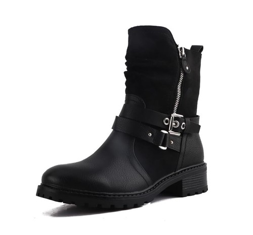 Damen stiefeletten nieten - damen,